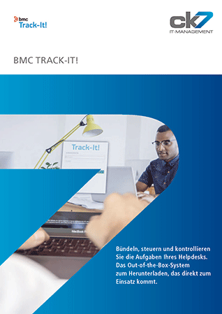 Titesleite der Produktbroschüre BMC Track-It! von CK7