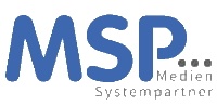 MSP: Medien Systempartner - Logo